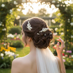 ATHENA COLLECTION - CHIC HAIR PIN SET - SILVER PIN 41