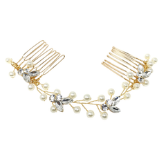 ATHENA COLLECTION - DAINTY PEARL VINE - GOLD (HP160)