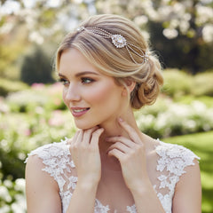 SASSB COLLECTION - VINTAGE  HEIRESS CRYSTAL HEADPIECE -HP33