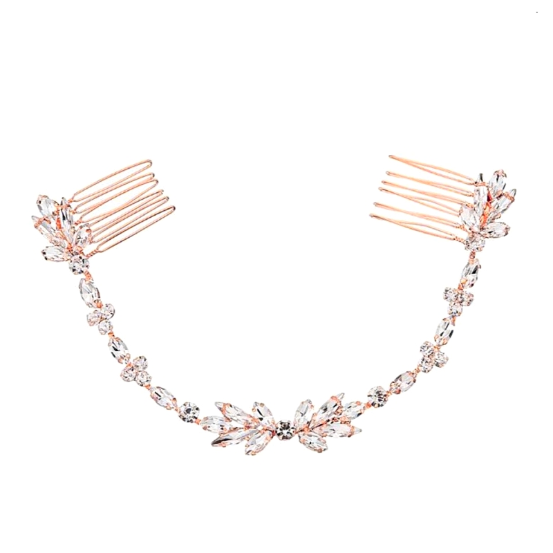 ATHENA COLLECTION - DAINTY CRYSTAL VINE - HC181 ROSE GOLD