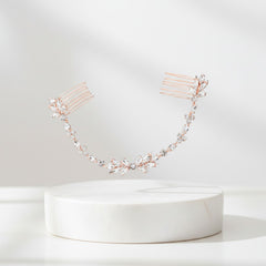 ATHENA COLLECTION - DAINTY CRYSTAL VINE - HC181 ROSE GOLD