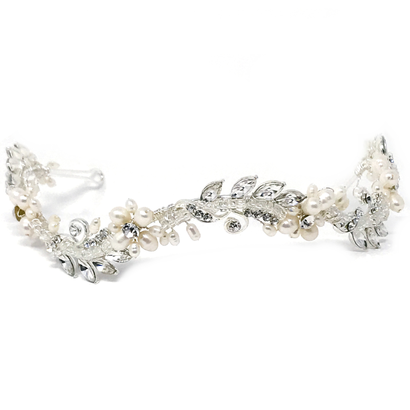 ATHENA COLLECTION - VINTAGE INSPIRED FLEXIBLE HEADBAND  AHB-4