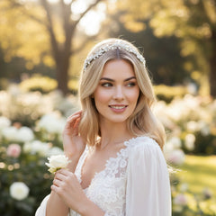 ATHENA COLLECTION - VINTAGE INSPIRED FLEXIBLE HEADBAND  AHB-4