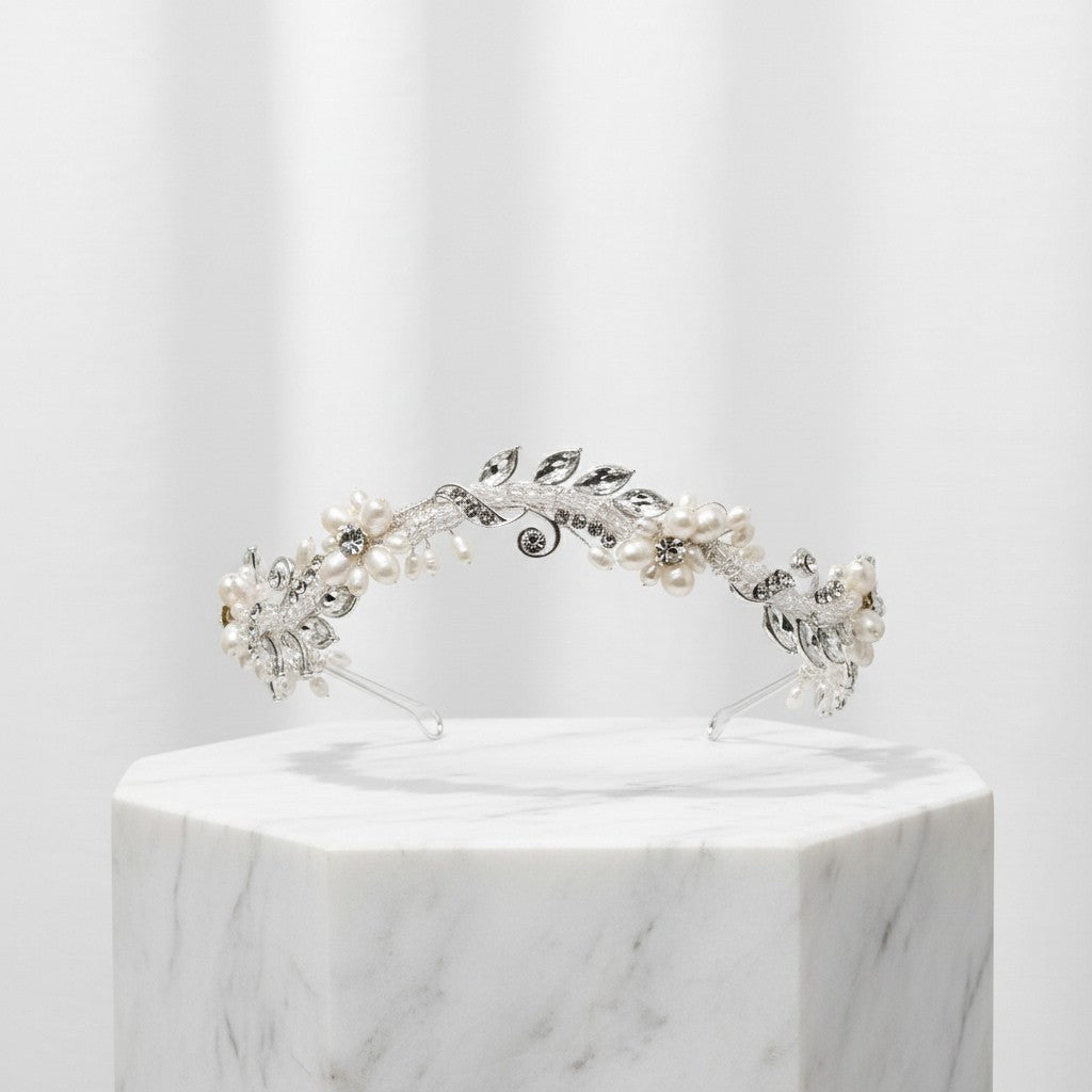 ATHENA COLLECTION - VINTAGE INSPIRED FLEXIBLE HEADBAND  AHB-4