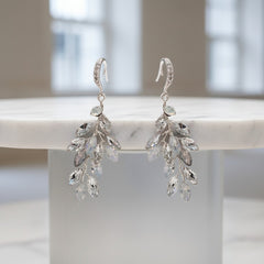 ATHENA COLLECTION - CHIC VINE EARRINGS - (ER489) OPAL