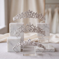 ATHENA - EXQUISITE SILVER TIARA COLLECTION - 1