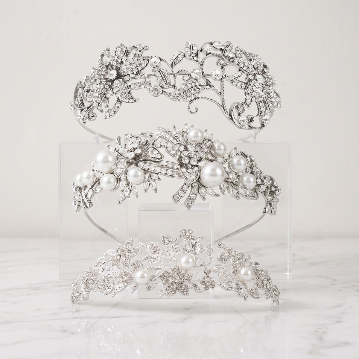 ATHENA - VINTAGE STATEMENT HEADBAND COLLECTION - SET