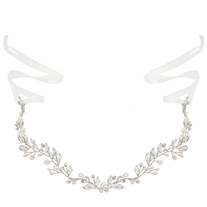 ATHENA COLLECTION - CHIC PEARL VINE - HP171 - SILVER