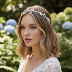 ATHENA COLLECTION - CHIC PEARL VINE - HP171 - SILVER