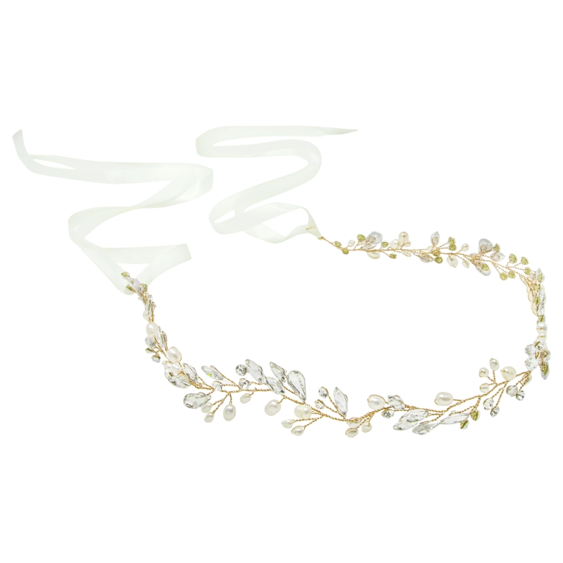ATHENA COLLECTION - CHIC PEARL VINE - HP171 - GOLD