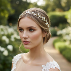 ATHENA COLLECTION - CHIC PEARL VINE - HP171 - GOLD