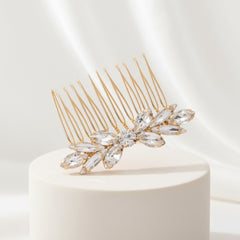 ATHENA COLLECTION - DAINTY DIVINE HAIR COMB - HC197 -GOLD