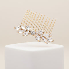ATHENA COLLECTION - DAINTY DIVINE HAIR COMB - HC197 -GOLD