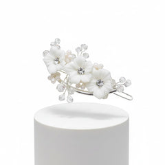 ATHENA COLLECTION - CHARLOTTE LUXE HAIR CLIP - CLIP 753 (SILVER)
