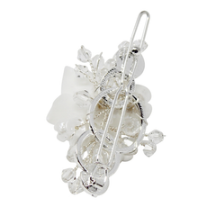 ATHENA COLLECTION - VINTAGE CHIC HAIR CLIP - CLIP 754 (SILVER)