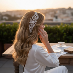 CUBIC ZIRCONIA COLLECTION - STARLET EXTRAVAGANCE HEADPIECE - AHB27