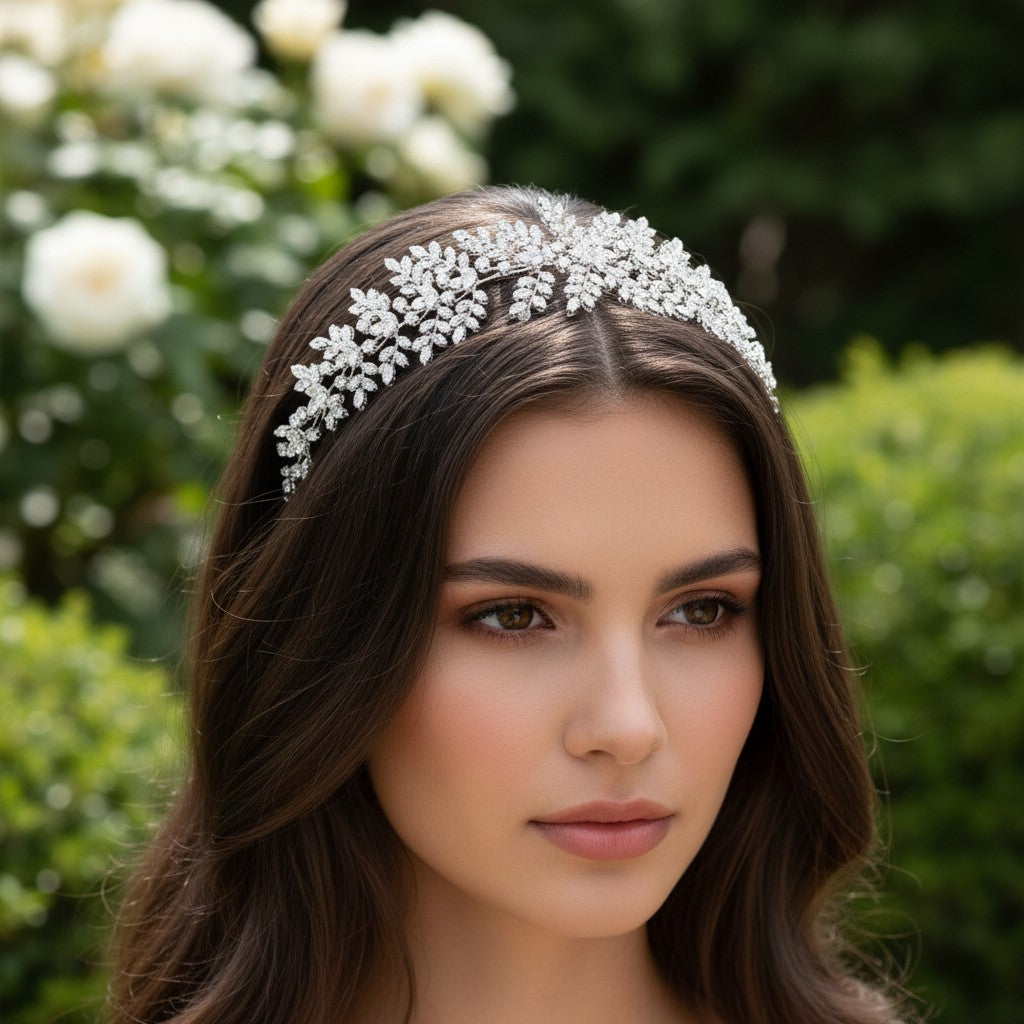 CUBIC ZIRCONIA COLLECTION - STARLET EXTRAVAGANCE HEADPIECE - AHB27