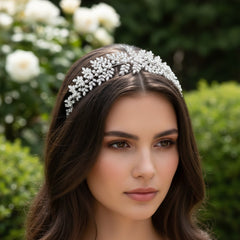 CUBIC ZIRCONIA COLLECTION - STARLET EXTRAVAGANCE HEADPIECE - AHB27