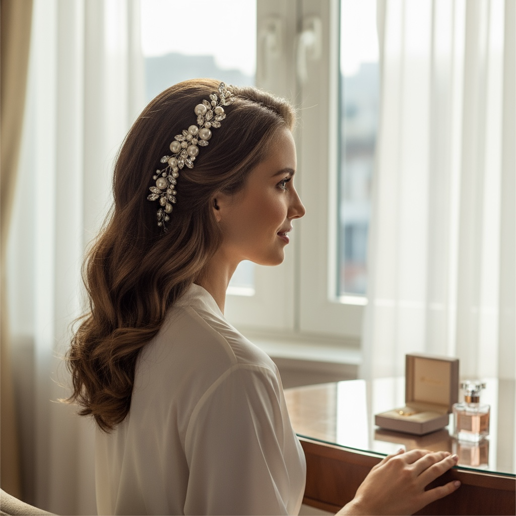 ATHENA COLLECTION - CRYSTAL ELEGANCE HEADPIECE - AHB33