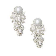 CUBIC ZIRCONIA COLLECTION - STARLET ALLURE EARRINGS - CZER512