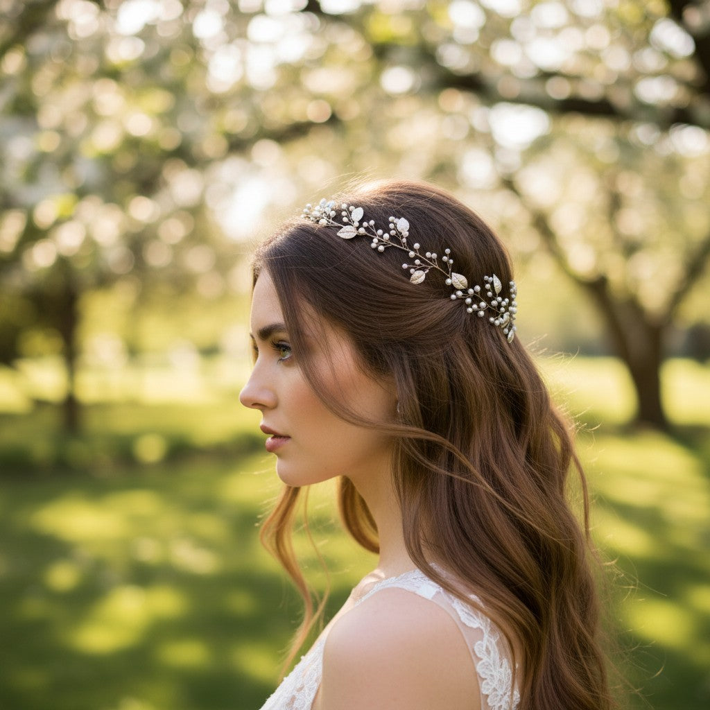 ATHENA COLLECTION - STARLET ELEGANCE  HAIR VINE - GOLD HP179