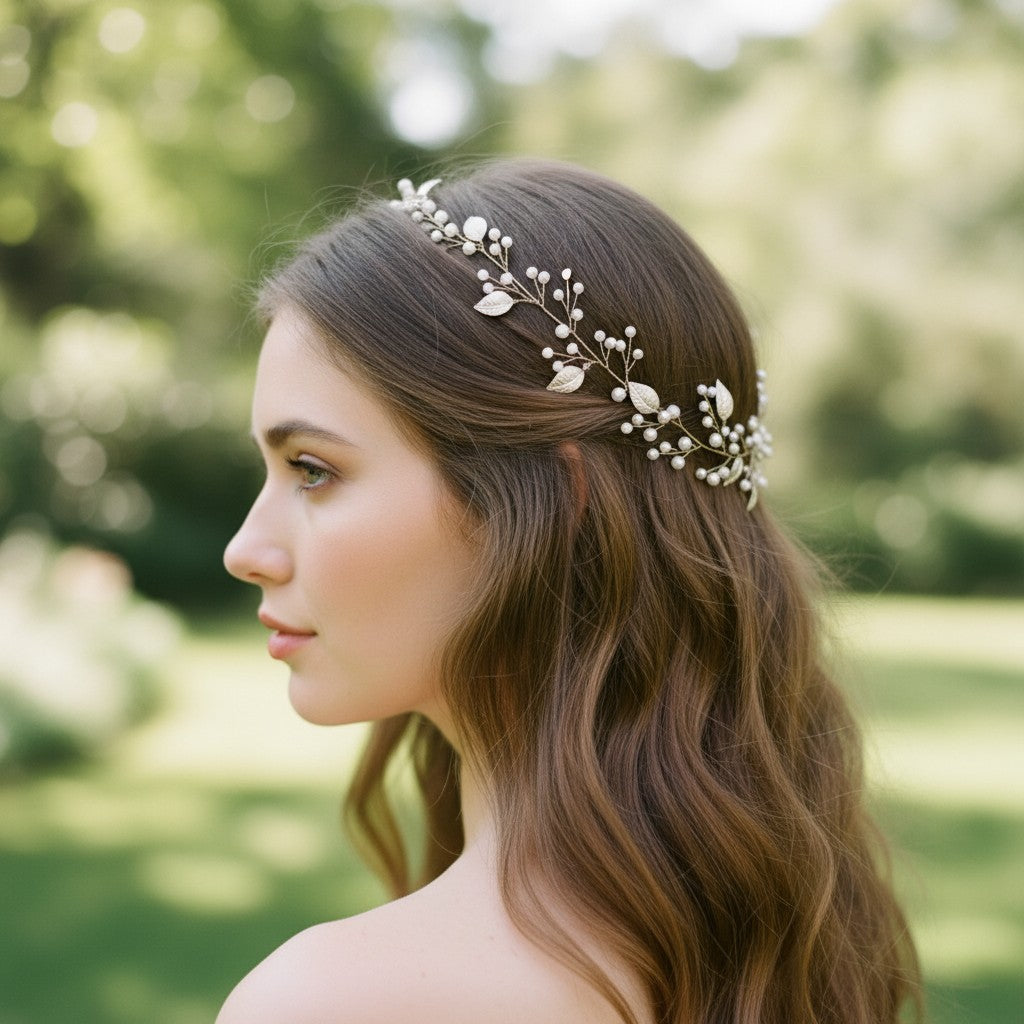 ATHENA COLLECTION - STARLET ELEGANCE  HAIR VINE - GOLD HP179