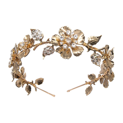 ATHENA COLLECTION - GOLD LUXE HEADBAND - AHB36 GOLD