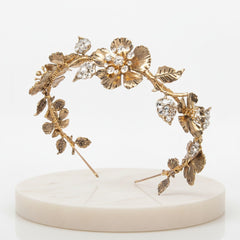 ATHENA COLLECTION - GOLD LUXE HEADBAND - AHB36 GOLD