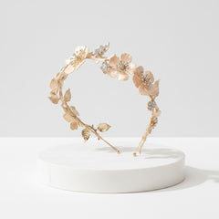 ATHENA COLLECTION - BLUSH PINK LUXE HEADBAND - AHB36 PINK