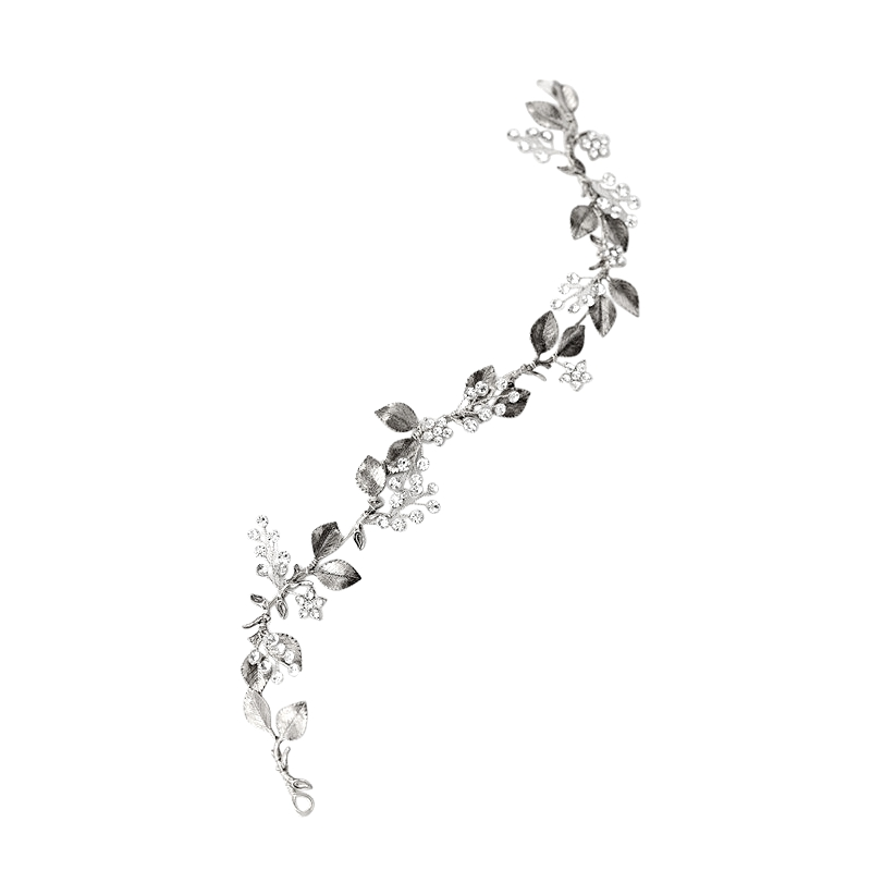 ATHENA COLLECTION - DAZZLING LUXE HAIR VINE - HP180 SILVER