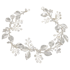 ATHENA COLLECTION - DAZZLING LUXE HAIR VINE - HP180 SILVER
