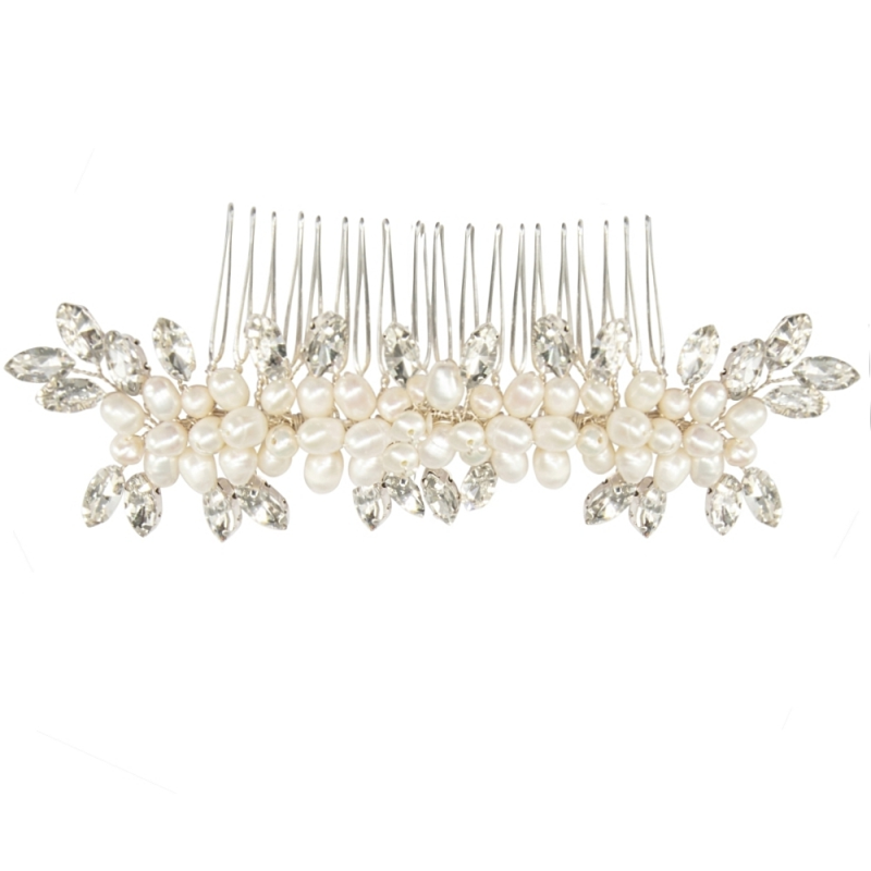 ATHENA COLLECTION - EXQUISITE PEARL COMB - HC202