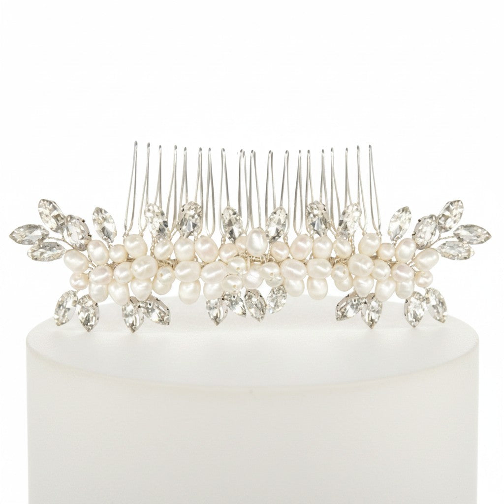 ATHENA COLLECTION - EXQUISITE PEARL COMB - HC202