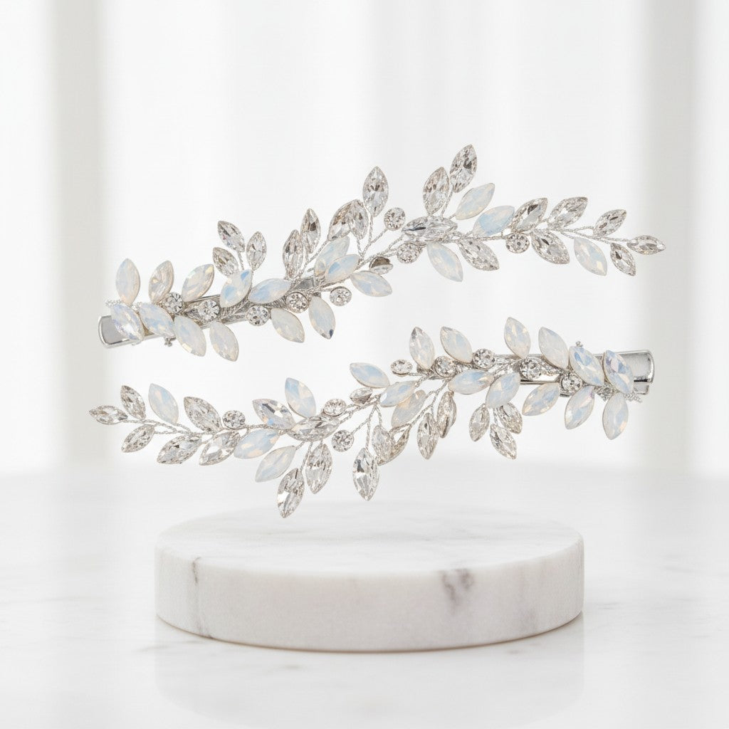 ATHENA COLLECTION - RADIANCE HAIR CLIPS 757- (PAIR) -