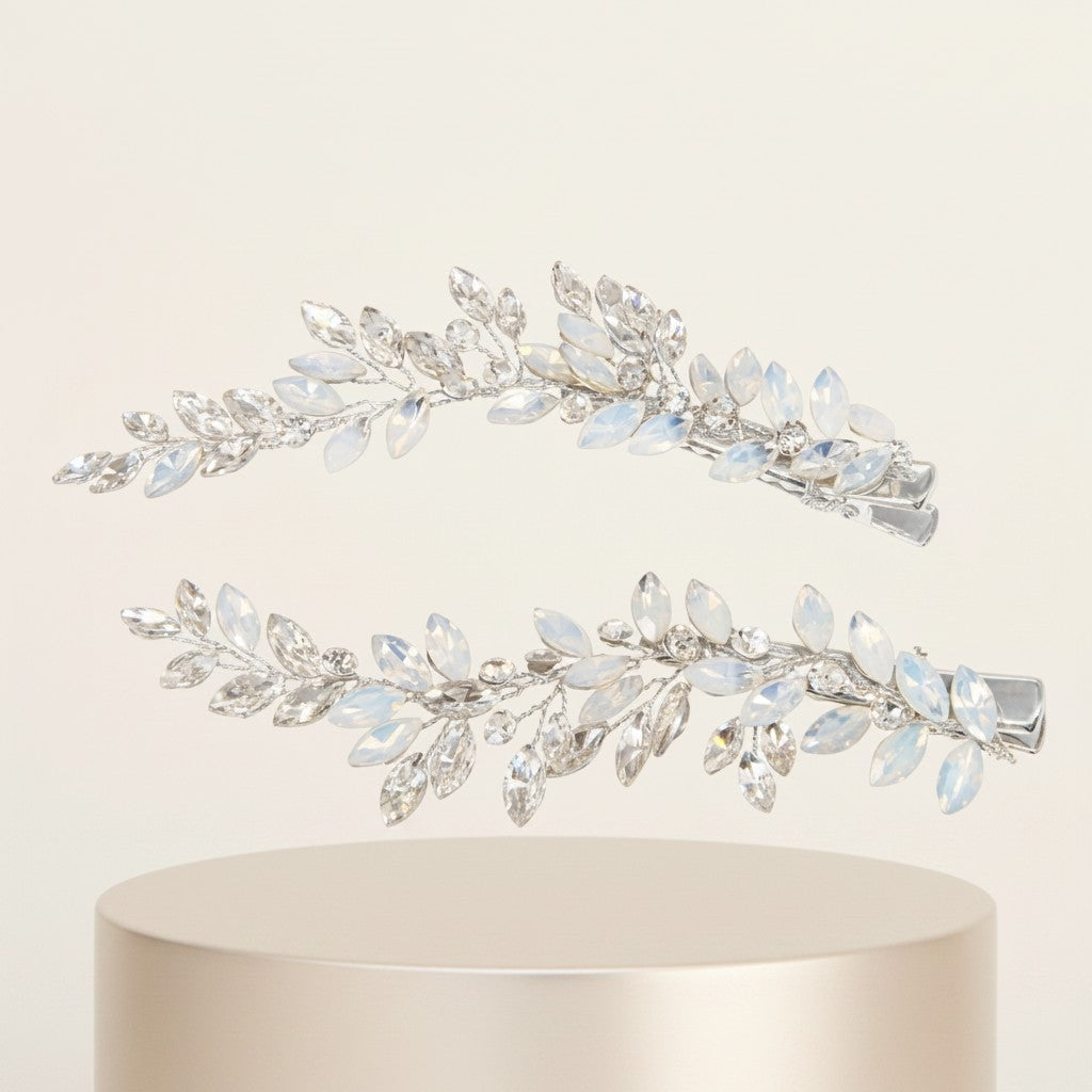 ATHENA COLLECTION - RADIANCE HAIR CLIPS 757- (PAIR) -