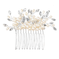 ATHENA COLLECTION - GRACE PEARL HAIR COMB - HC213