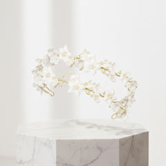 ATHENA COLLECTION - ETERNALLY CHIC HEADBAND - AHB60 18K GOLD PLATED