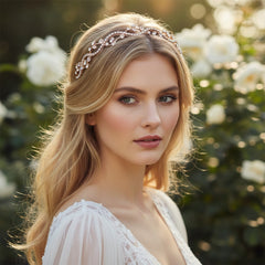 SASSB COLLECTION - LUXE VINE HEADBAND - HDB44 ROSE GOLD