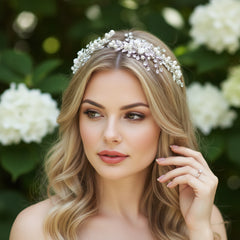 ATHENA  COLLECTION - VINTAGE LUXE VINE - HP184 SILVER