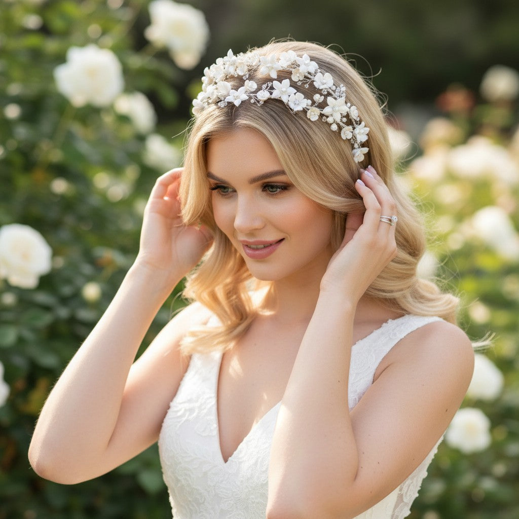ATHENA COLLECTION - ETERNALLY CHIC HEADBAND - AHB60 18K GOLD PLATED
