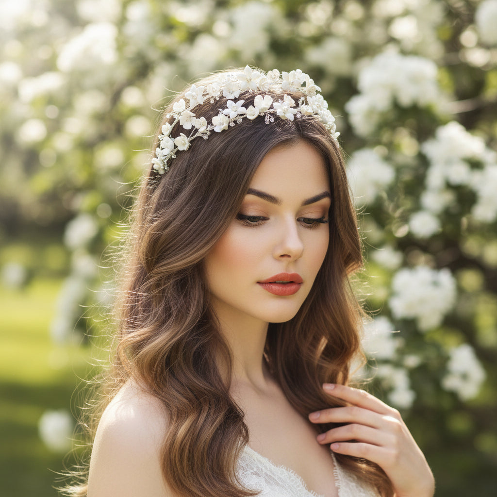 ATHENA COLLECTION - ETERNALLY CHIC HEADBAND - AHB60 SILVER