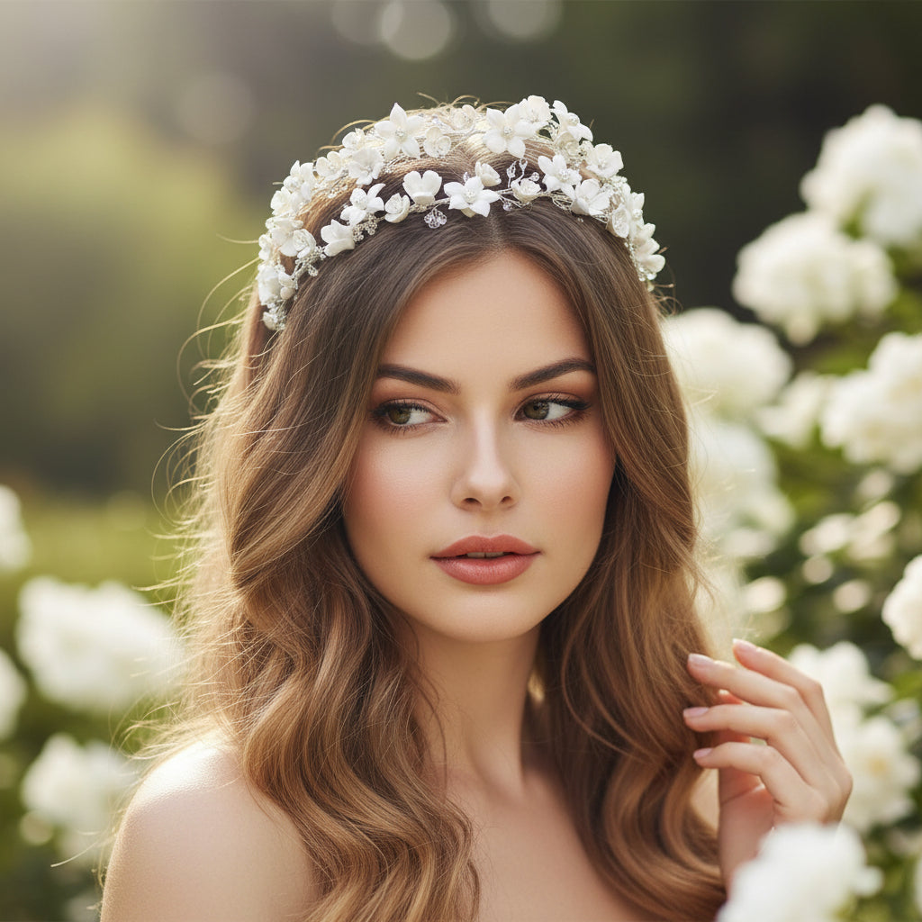 ATHENA COLLECTION - ETERNALLY CHIC HEADBAND - AHB60 SILVER