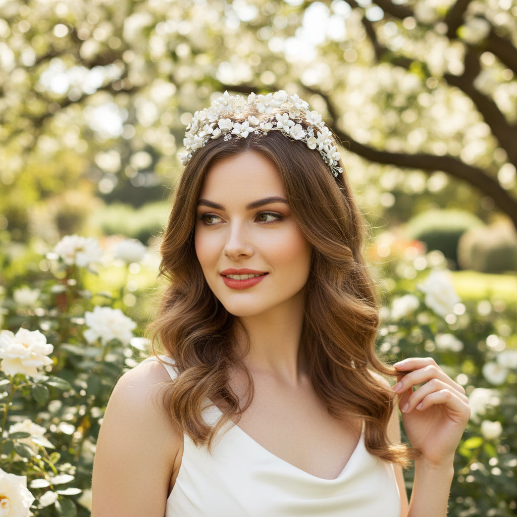 ATHENA COLLECTION - ETERNALLY CHIC HEADBAND - AHB60 SILVER