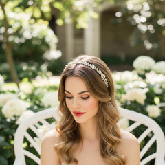 ATHENA COLLECTION - CRYSTAL CHIC HEADBAND - AHB-52 (GOLD)