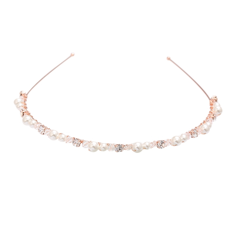ATHENA COLLECTION - CHIC HEADBAND - AHB61 ROSE GOLD