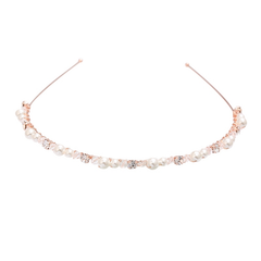 ATHENA COLLECTION - CHIC HEADBAND - AHB61 ROSE GOLD