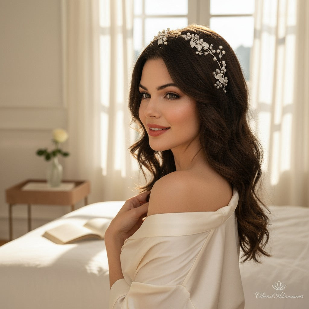 ATHENA COLLECTION - STARLET ELEGANCE  HAIR VINE - GOLD HP179