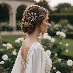 ATHENA COLLECTION - SIMPLY CHIC HAIR COMB - HC220  GOLD