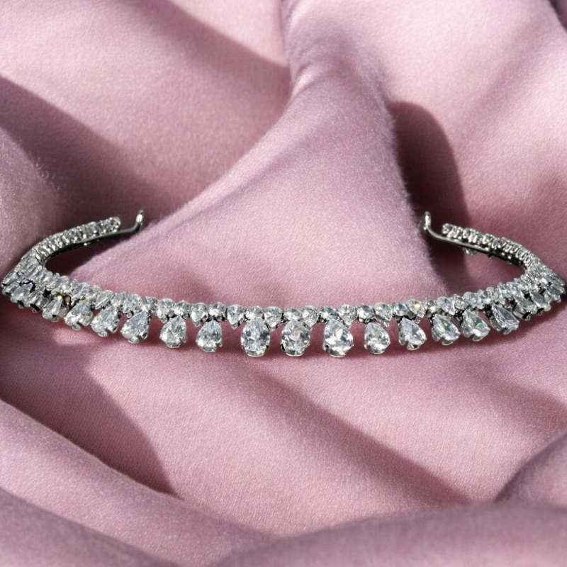 CUBIC ZIRCONIA COLLECTION - HOLLYWOOD GLAM HEADBAND - AHB106