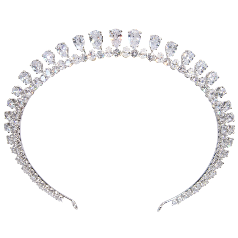 CUBIC ZIRCONIA COLLECTION - HOLLYWOOD GLAM HEADBAND - AHB106
